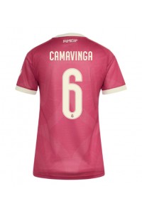 Real Madrid Eduardo Camavinga #6 Fotballdrakt Tredje Klær Dame 2026-27 Korte ermer